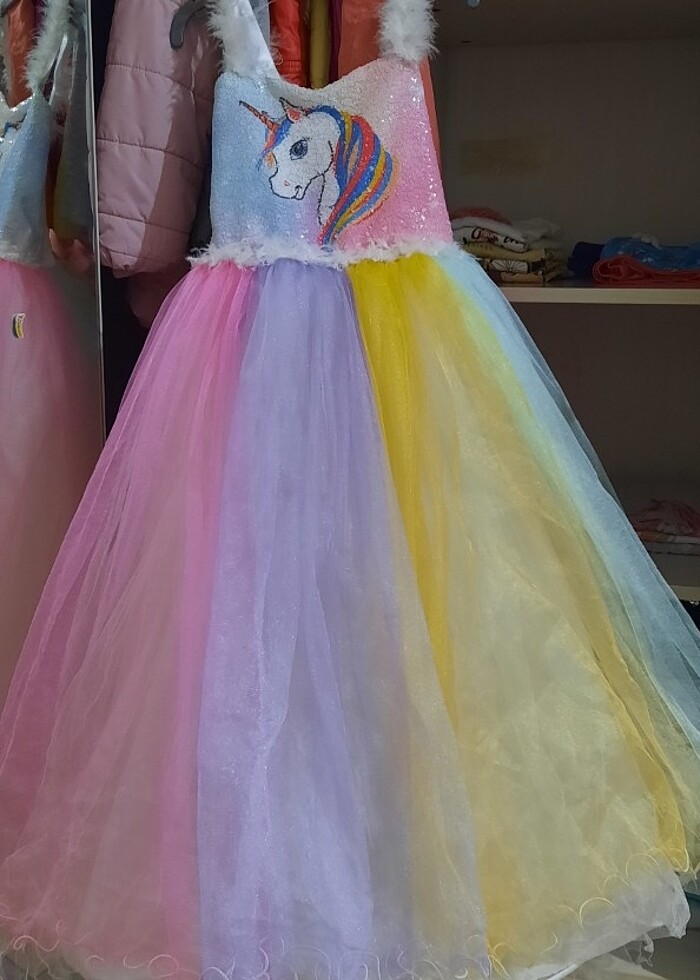 Unikorn kostüm  - Görsel 4