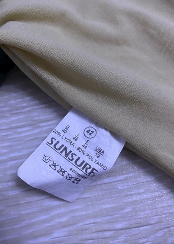 Çizgili Üstü Bağlamalı Plaj Elbisesi - Görsel 7