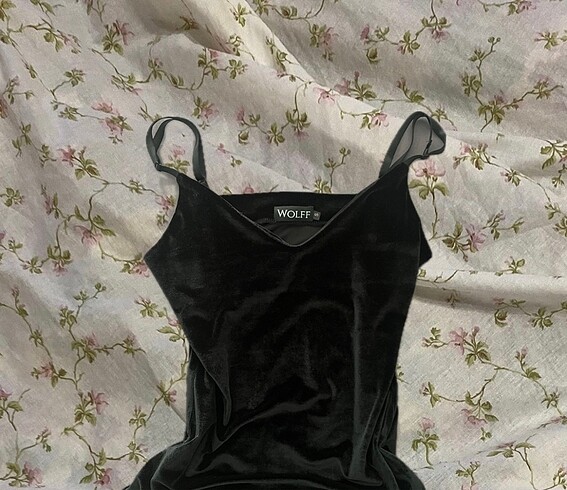 gothic vintage kadife elbise
