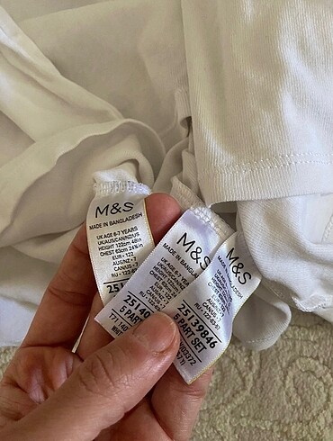Marks & Spencer Marks&spencer 9 tane 6-7 yaş atlet