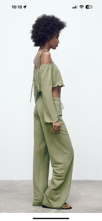 m Beden Zara crop