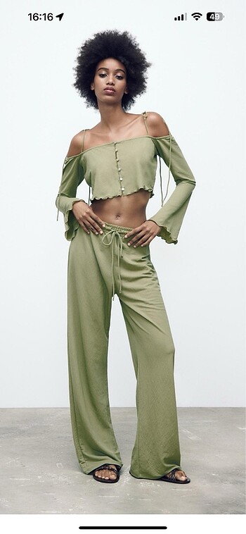 Zara Zara crop