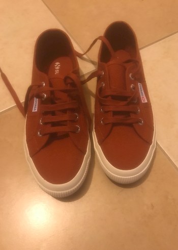 Superga Süperga Kahverengi Spor Ayakkabı