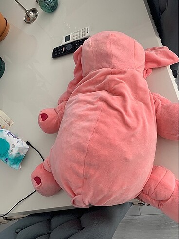Beden Renk Pembe peluş fil