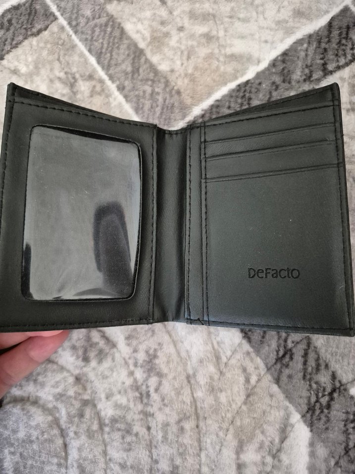 Siyah Erkek Deri Cüzdan - Görsel 2