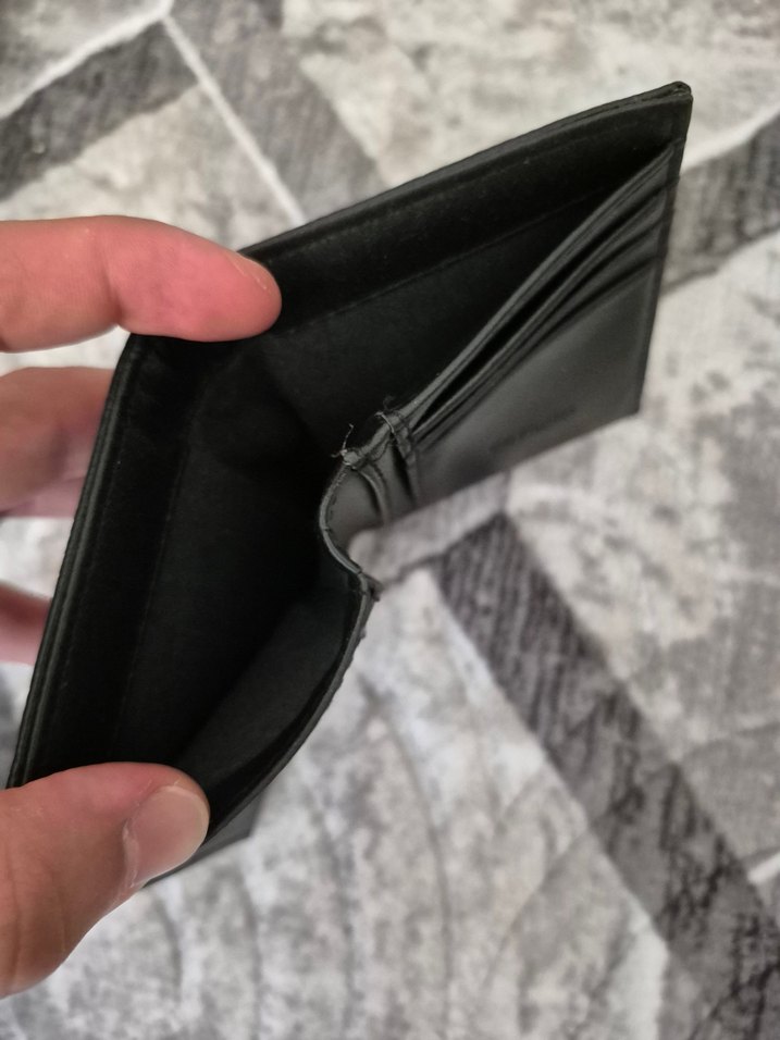 Siyah Erkek Deri Cüzdan - Görsel 3