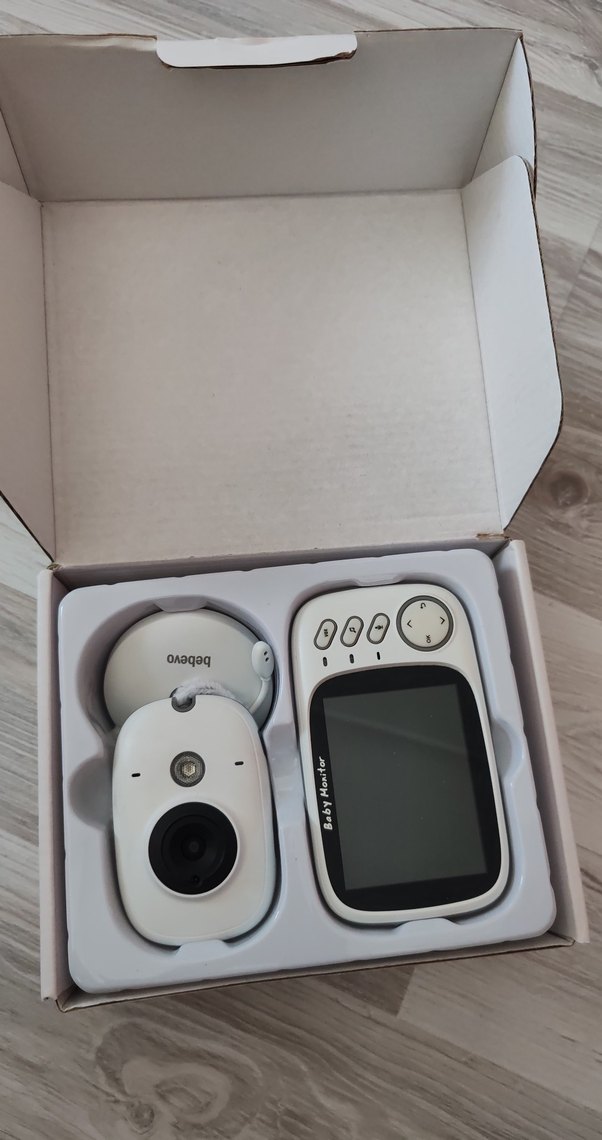 VB603 Video Bebek Monitörü Beyaz Gri - Görsel 2