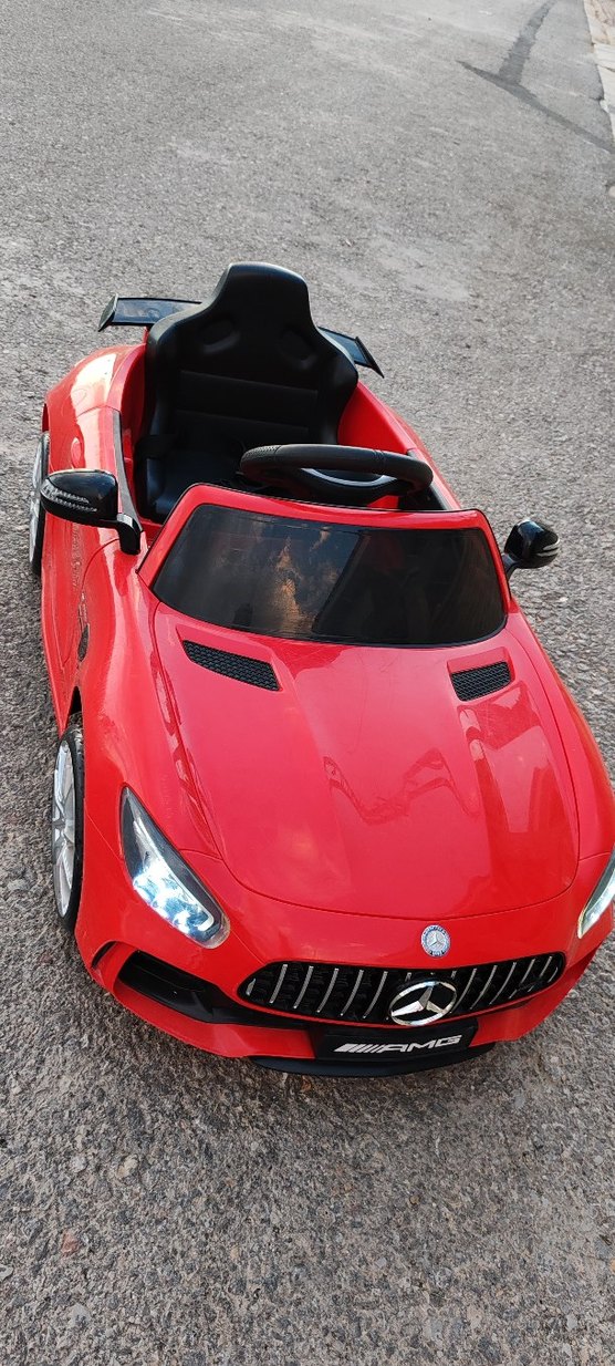 Kırmızı ükülü Çocuk Araba - Görsel 5