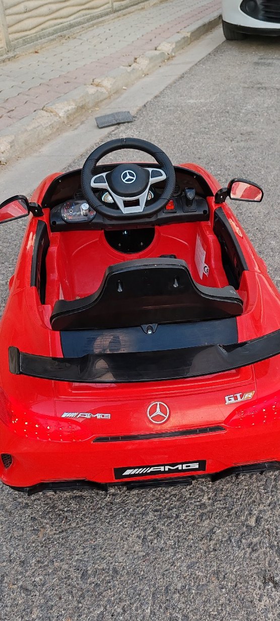 Kırmızı ükülü Çocuk Araba - Görsel 3