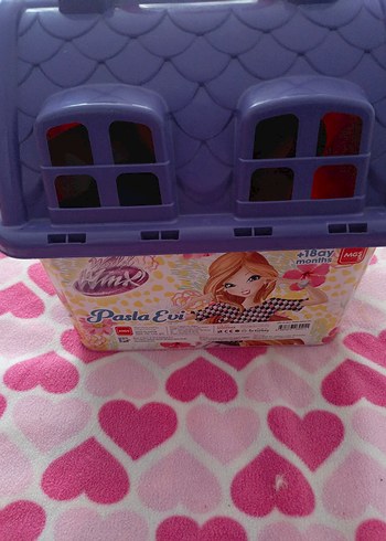 Beden Renk Winx club pasta evi Renkli Oyuncak Çay Seti ve Pasta Dilimleri
