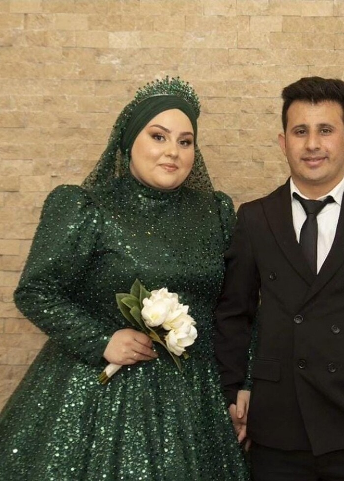 Haki yeşil nişanlık kınalık - Görsel 3