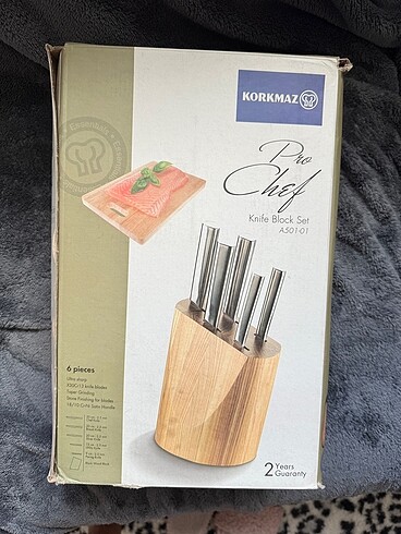 Korkmaz pro chef A501-01 bıçak seti