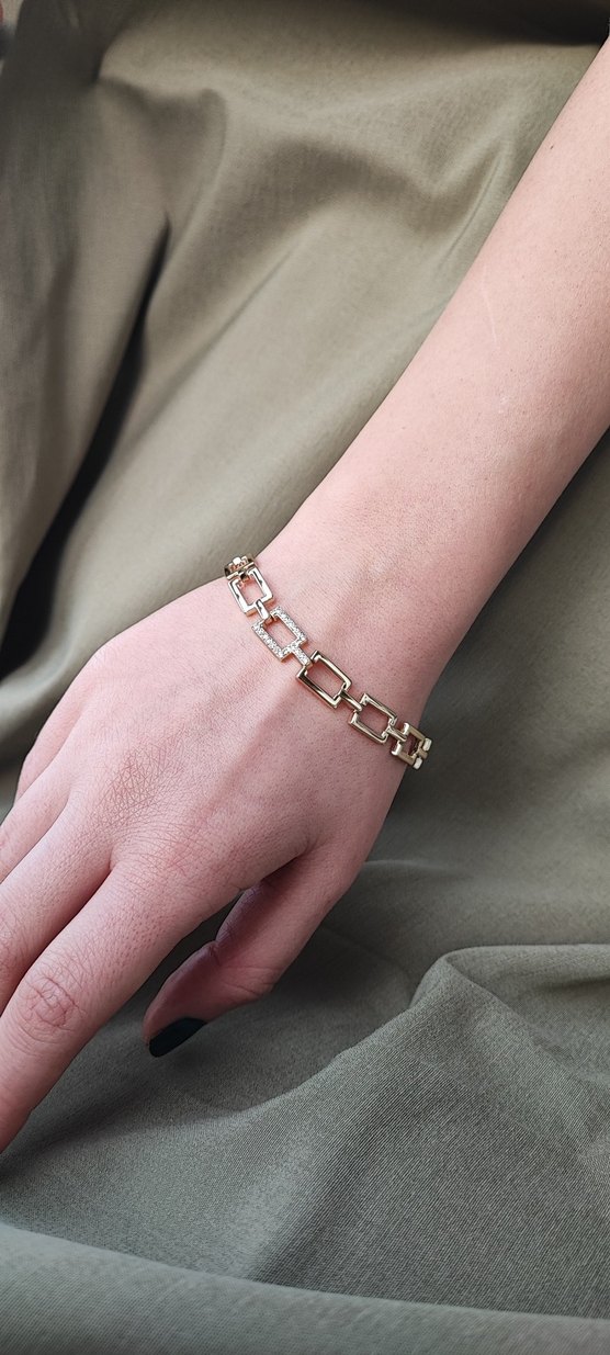 Xuping Altın Renk Kadın Bileklik - Görsel 2