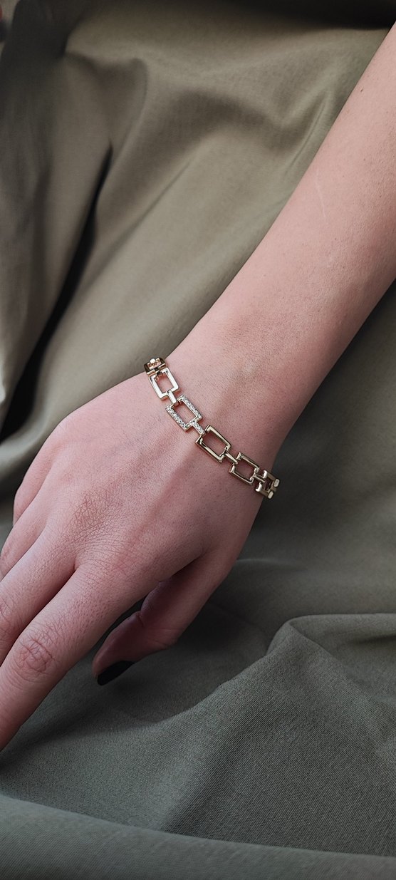 Xuping Altın Renk Kadın Bileklik - Görsel 3