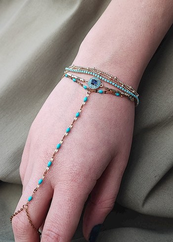 3 lü çelik takı - Görsel 3