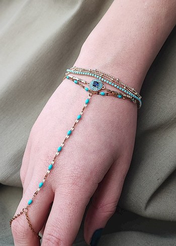 3 lü çelik takı - Görsel 4