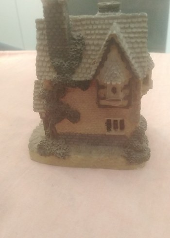 Ev Şeklinde Masa Saati Beyaz ve Gri - Görsel 2