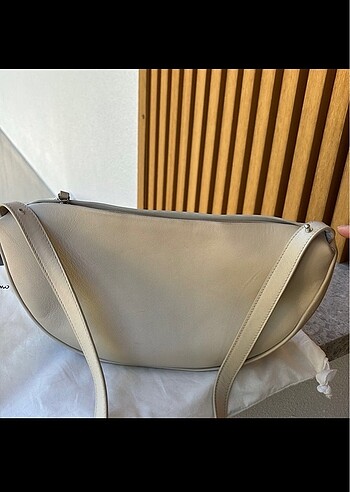 Massimo Dutti Massimo Dutti Deri Çanta