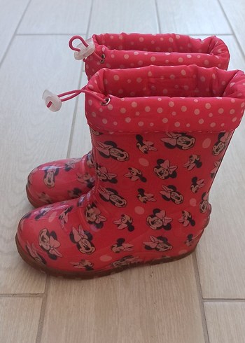 LC Waikiki Kız Çocuk Pembe Baskılı Lastik Bot