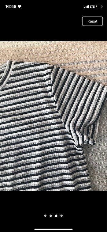 m Beden crop bluz