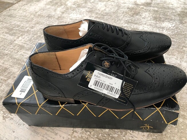 An Original Penguin 0 kösele 0 deri - Görsel 3