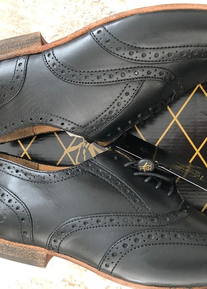 An Original Penguin 0 kösele 0 deri - Görsel 5