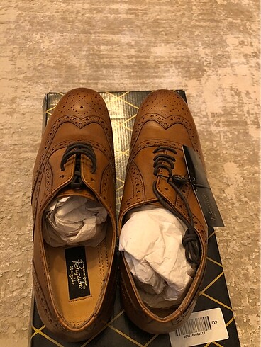 An Original Penguin marka 0 deri ve kösele taban - Görsel 2