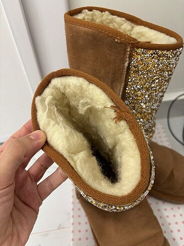 37 Beden kahverengi Renk TAŞLI TABA UGG