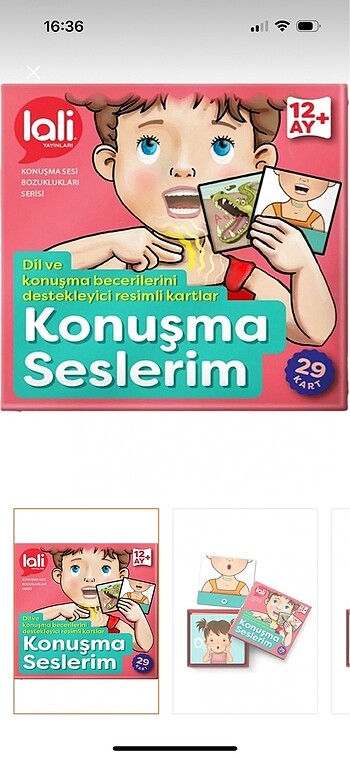 +12 Ay KONUŞMA SES KARTLARI