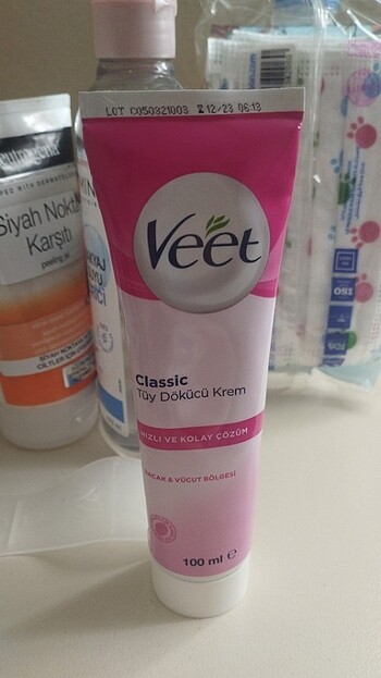 Veet vücut bacak bölgesi 100 ml 