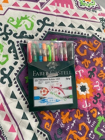 Faber castell tükenmez kalem seti