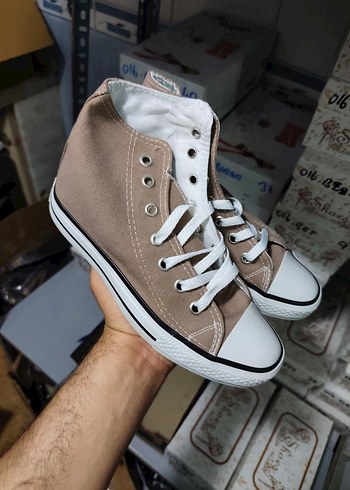 Converse Bej Kadın Dolgu Topuklu Spor Ayakkabı