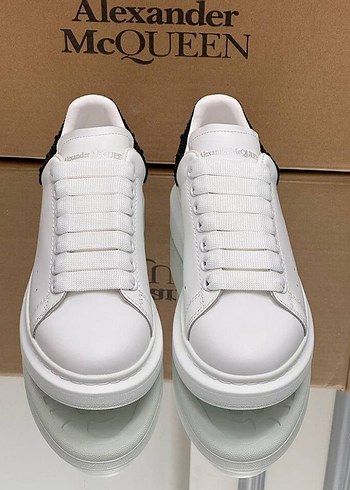 39 Beden beyaz Renk Alexander McQueen Beyaz Platform Topuklu Spor Ayakkabı