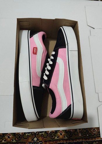 40 Beden siyah Renk Renkli Vans Kadın Spor Ayakkabı