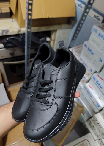 37 Beden Siyah Erkek Sneakers - Rahat Sokak Stili