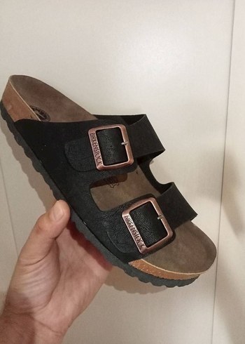 41 Beden Birkenstock Koyu Kahverengi Süet Terlik