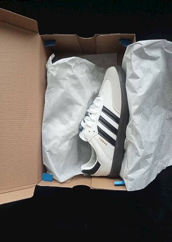36 Beden beyaz Renk Adidas Beyaz Siyah Samba Spor Ayakkabı
