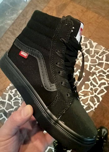 39 Beden Vans Siyah Kadın Spor Ayakkabı