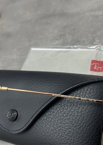 Beden altın Renk Ray-Ban Round Metal 3447 Orjinal Unisex Güneş gözlüğü