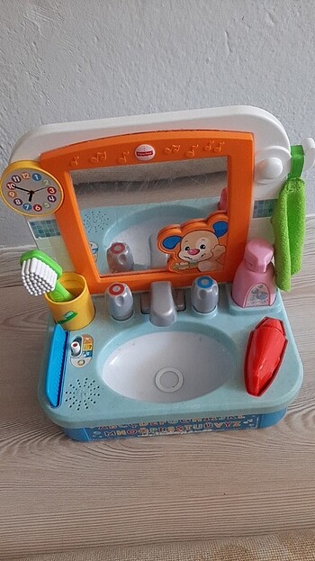 Fisher price eğitici oyuncak lavabo