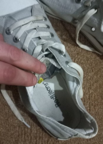 Gri Erkek Convers Spor Ayakkabı - Görsel 3