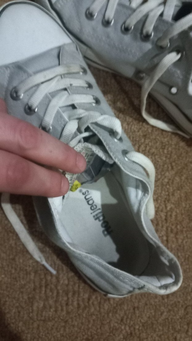 Gri Erkek Convers Spor Ayakkabı - Görsel 3