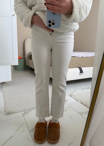 Mavi Jeans Mavi Straight Fit Jean Beyaz