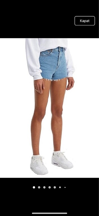 Levis kot şort