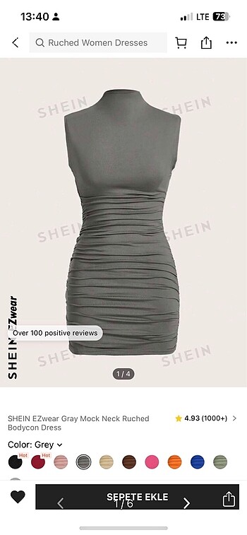 Shein elbise