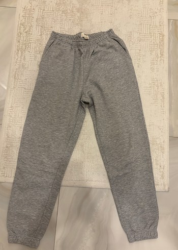 Kadın Gri Pamuklu Eşofman Altı Jogger