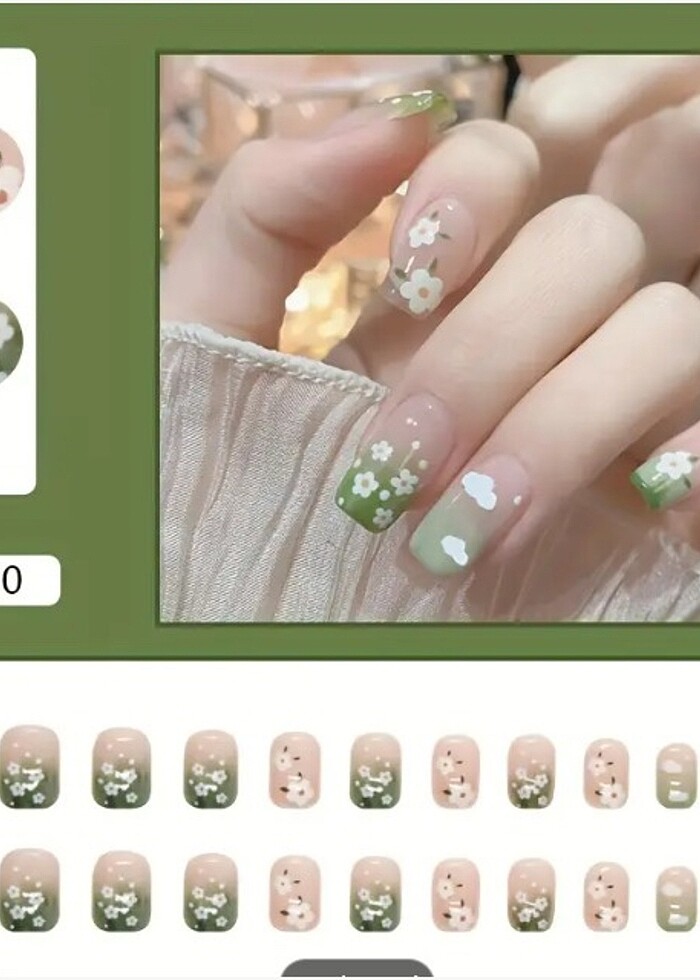 24 adet tırnak seti - Görsel 2