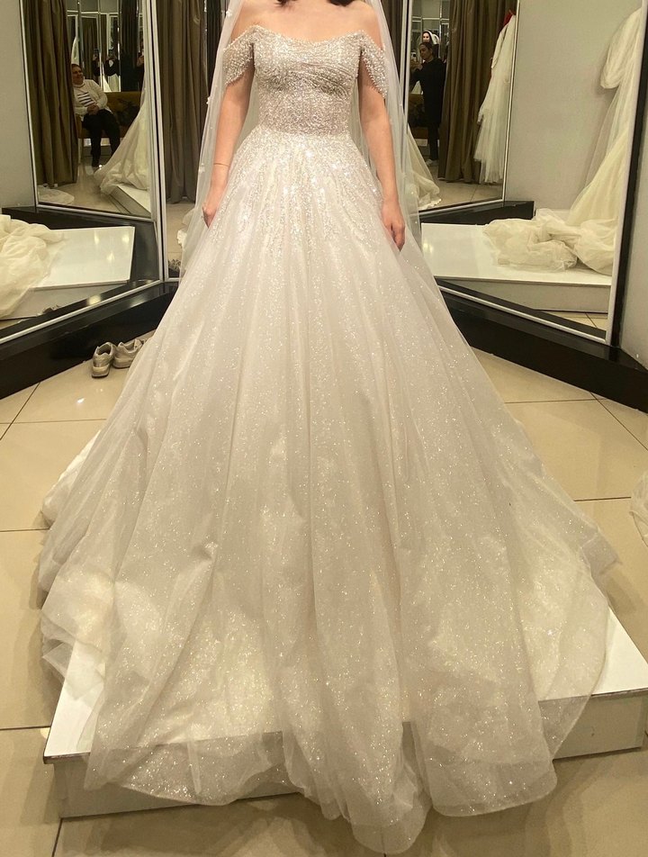 Rönesans Marka Straplez Prenses Gelinlik - Görsel 3