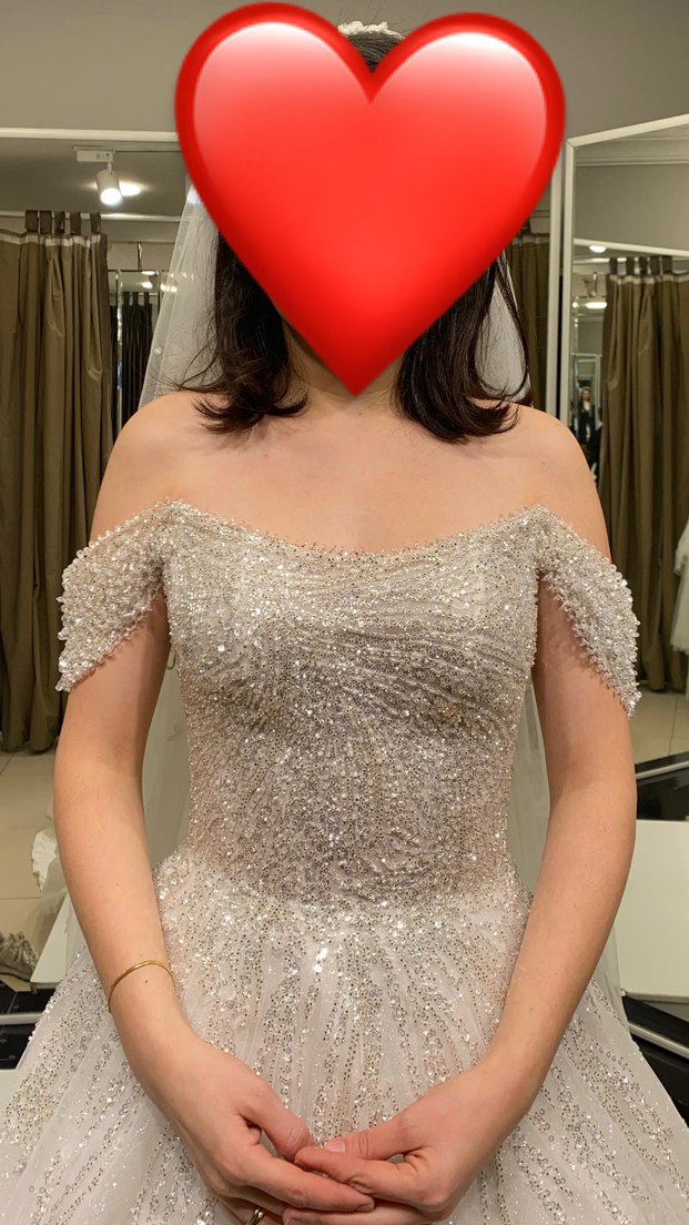 Rönesans Marka Straplez Prenses Gelinlik - Görsel 2