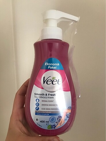 Veet tüy dökücü krem hassas ciltler için